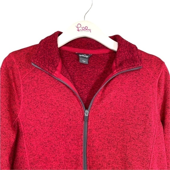 Eddie Bauer Quest Fleece Raglan Full-Zip Jacket L - Picture 7 of 17